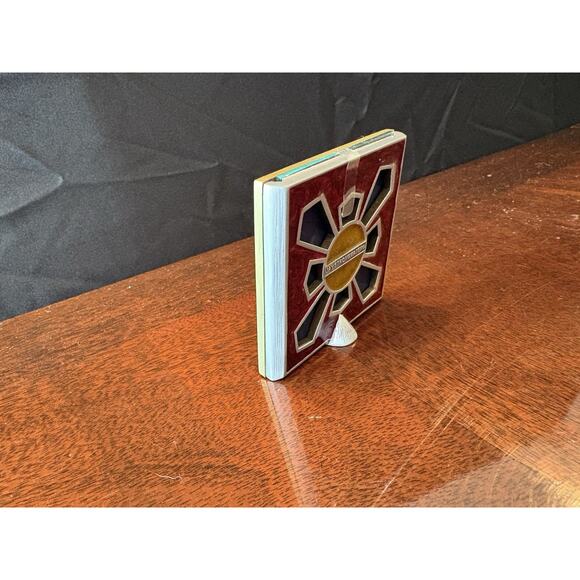 Jay Strongwater Leland Swarovski & Enameled Picture Frame 3”x3” Early Piece - Picture 7 of 10